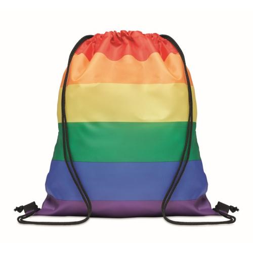 Sac à cordon arc-en-ciel  RPET MO6436-99