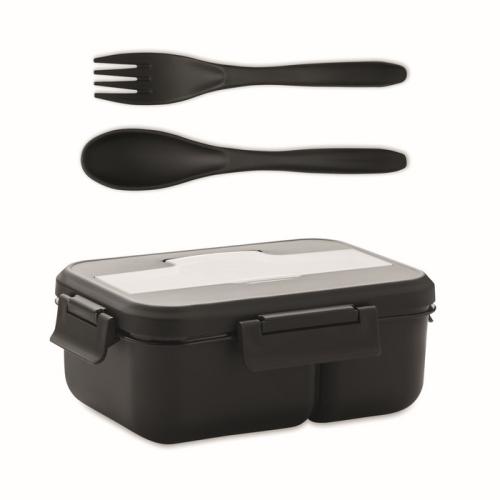 Lunch box with cutlery in PP   MO6646-03