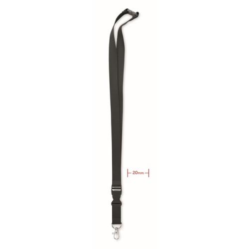 Lanyard with metal hook 20mm   MO6708-03