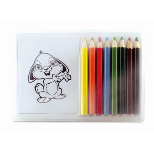 Set crayons de couleur en bois MO7389-99