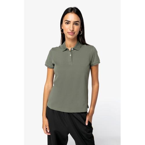 Ladies’ eco-friendly piqué knit polo shirt