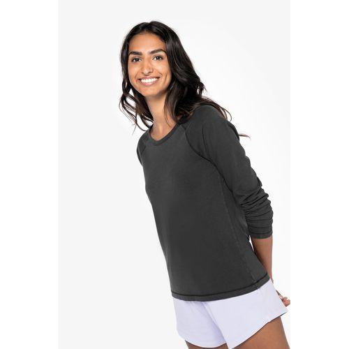 T-shirt raglan manches longues femme - 190g