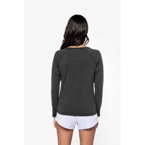 T-shirt raglan manches longues femme - 190g