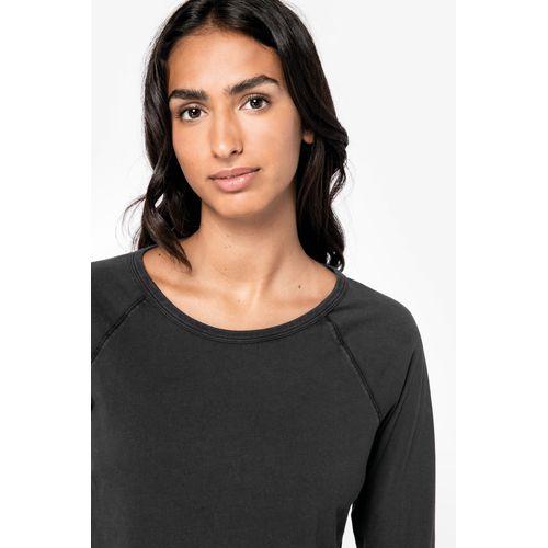 T-shirt raglan manches longues femme - 190g