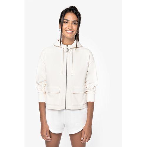 Ladies’ zipped sweatshirt -300g