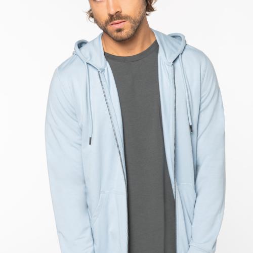 Sweat capuche zippé homme - 260g