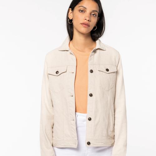 Ladies' eco-friendly jacket with hemp