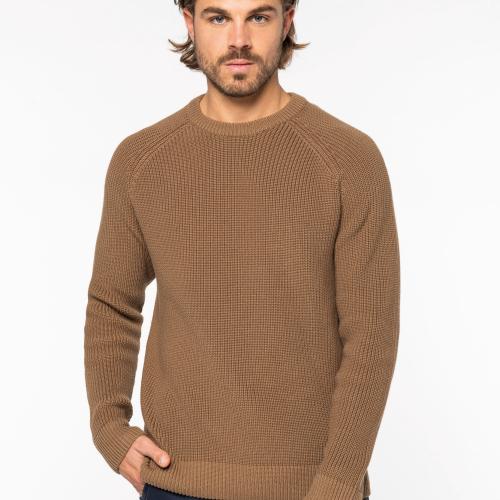 Pull à grosses mailles homme- 730g