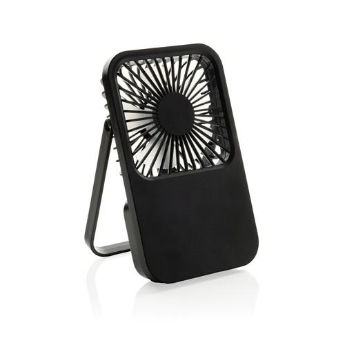 Aervina RCS recycled plastic re-chargeable desk fan