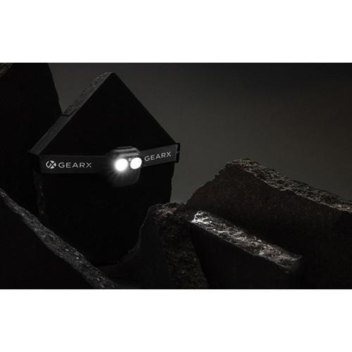 Gear X RCS rPlastic head torch with motion sensor