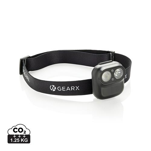 Gear X RCS rPlastic head torch with motion sensor