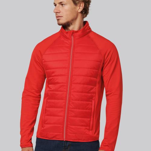 Dual-fabric sports jacket