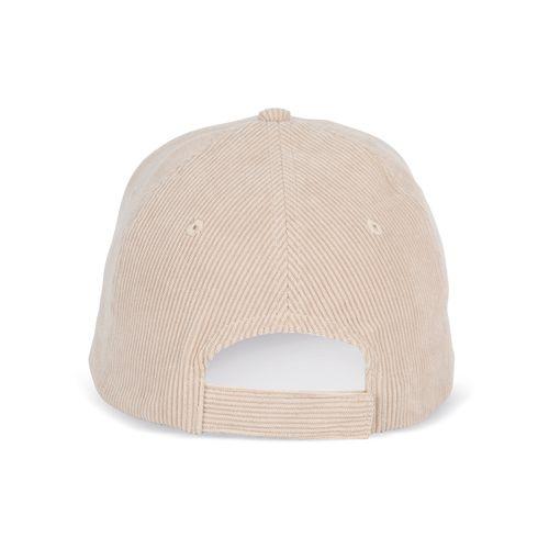 Casquette en velours - 6 panneaux