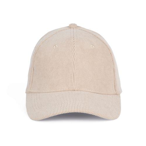 Casquette en velours - 6 panneaux
