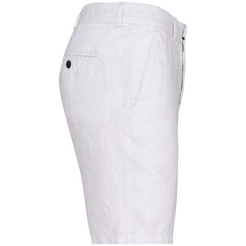 Men’s linen bermuda shorts