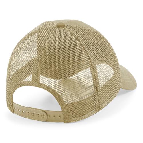 Mesh Cap with Size Adjuster at the Back with Removable Patch