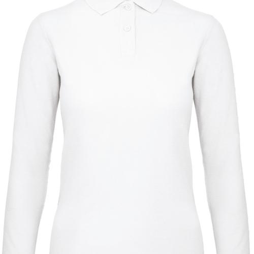 ID.001 Ladies' long-sleeved polo shirt