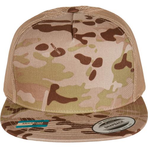 Multicam trucker cap