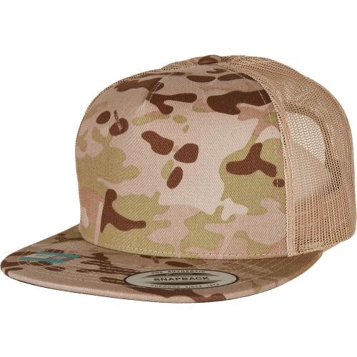 Multicam trucker cap