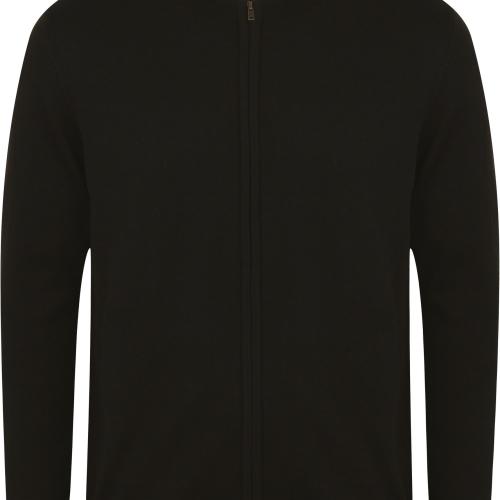 Zip through cardigan 