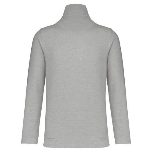 Trucker > Zip neck piqué sweatshirt