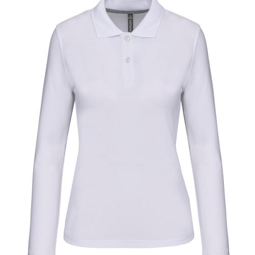 Polo manches longues femme