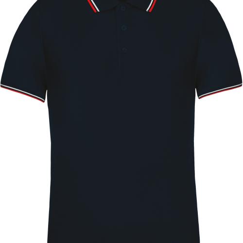 Men's short-sleeved polo shirt