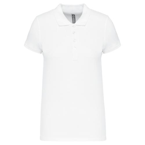 Ladies’ short-sleeved piqué polo shirt