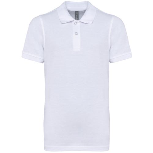 Kids' short-sleeved polo shirt