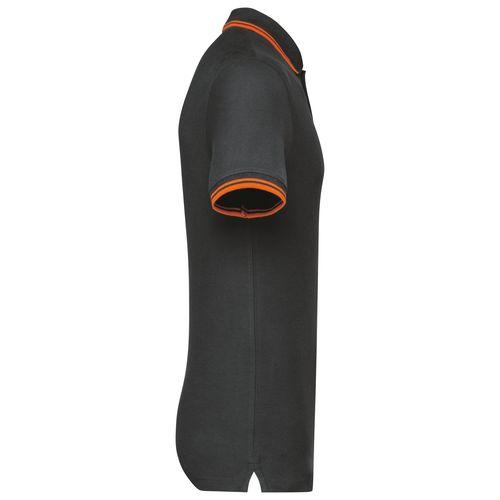 Polo homme manches courtes à rayures