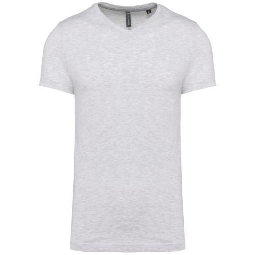 Men's short-sleeved V-neck T-shirt