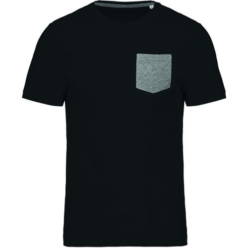 Organic cotton T-shirt with pocket detail