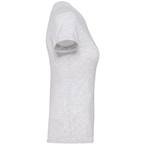 Ladies' short-sleeved V-neck T-shirt