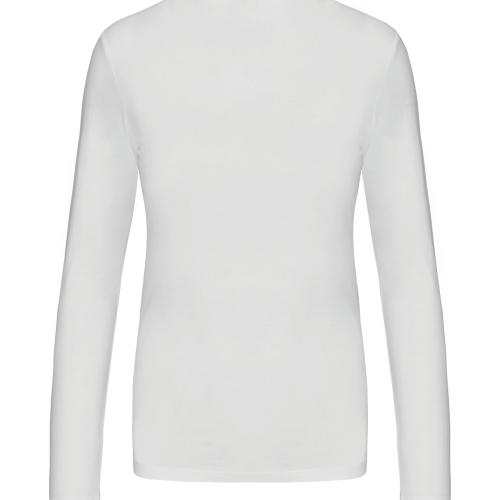 Ladies' long-sleeved V-neck T-shirt