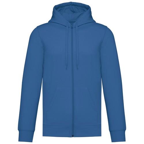 Sweat-shirt recyclé zippé à capuche unisexe