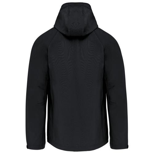 Men's detachable hooded softshell jacket