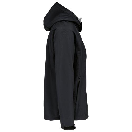 Men's detachable hooded softshell jacket