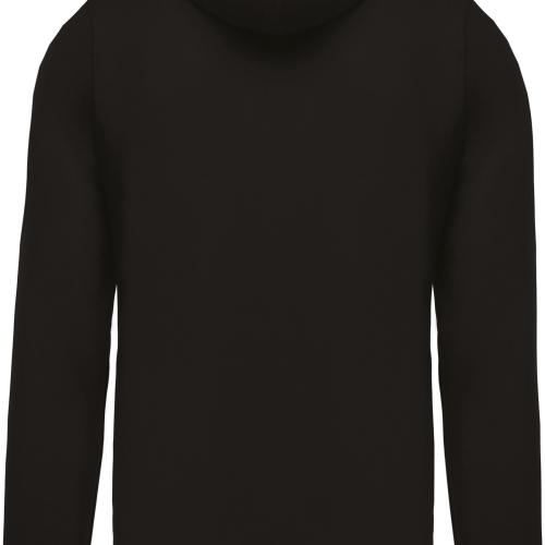 Lightweight cotton hooded sweatshirt