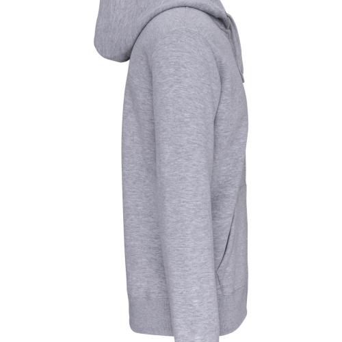 Sweat-shirt zippé capuche unisexe