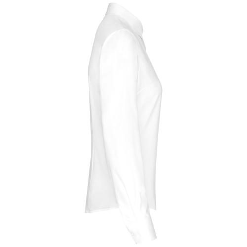 Ladies’ long-sleeved cotton poplin shirt