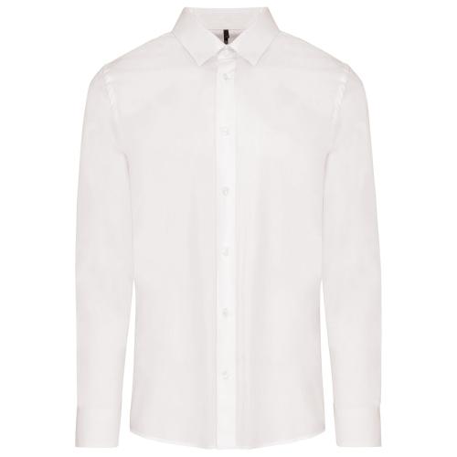 Men’s long-sleeved cotton poplin shirt