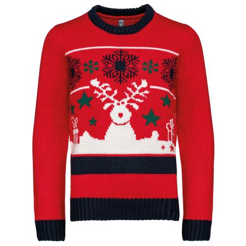 Kids’ crew neck Christmas jumper