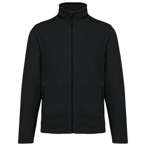 Unisex eco-friendly micro-polarfleece jacket