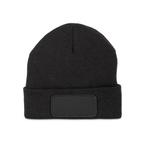 Beanie with patch and Thinsulate lining 