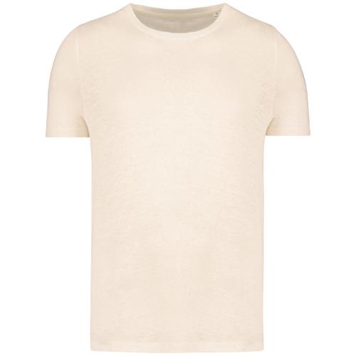 T-shirt en lin col rond homme - 190g