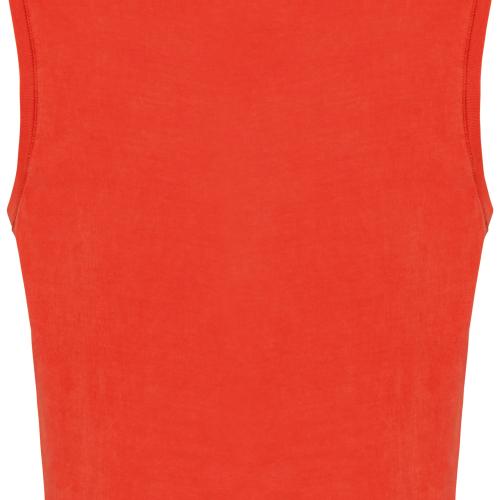 T-shirt crop sans manche femme - 165g