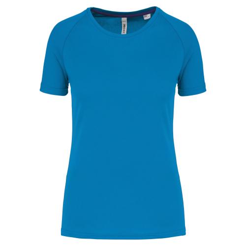 Ladies' recycled round neck sports T-shirt