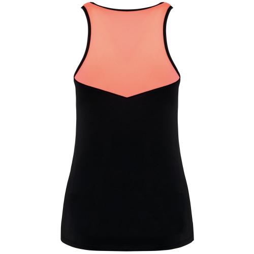 Ladies' two-tone padel tank top