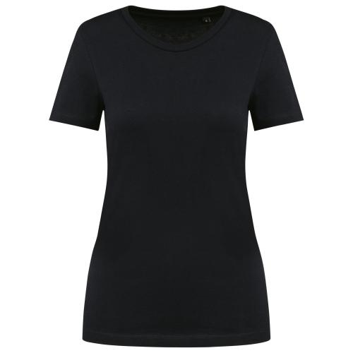 T-shirt Supima® col rond manches courtes femme
