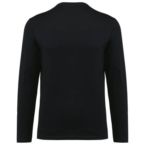 Men's V-neck long-sleeved Supima® t-shirt